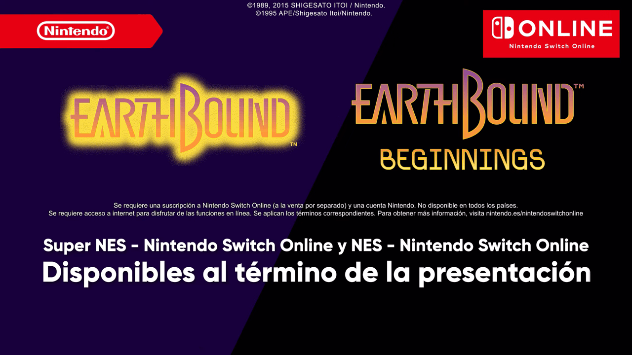 ‘Earthbound’ y ‘Earthbound Beginnings’ ya están disponibles en Switch mediante Switch Online