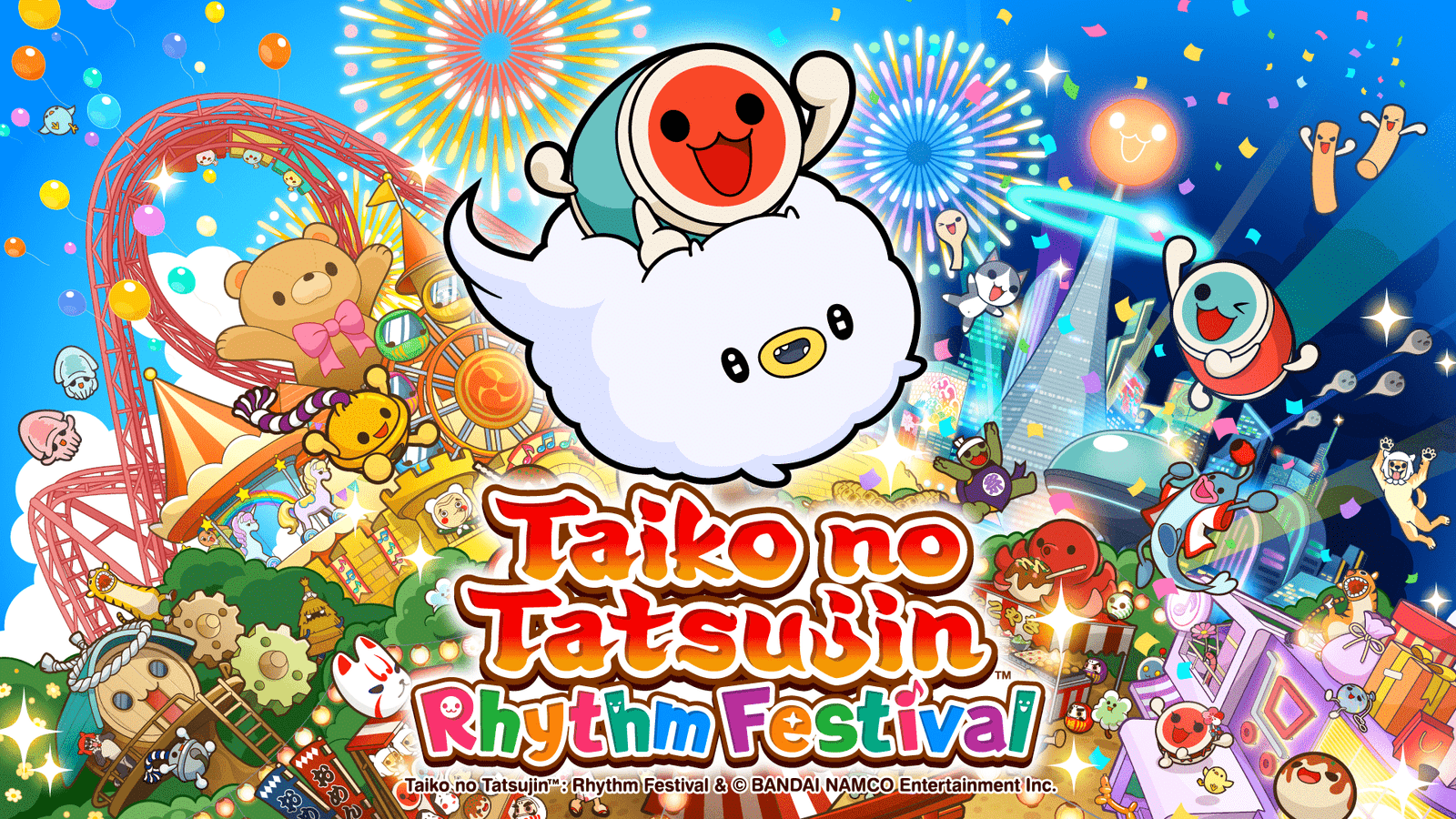 Los tambores con más ritmo volverán a sonar este año en Switch con ‘Taiko no Tatsujin: Rhythm Festival’