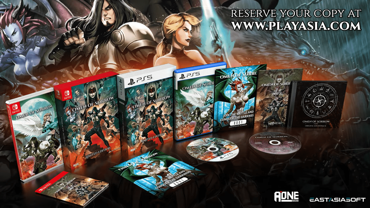 El fighting ‘Omen of Sorrow’ llegará a nuevas plataformas: PlayStation 5, Nintendo Switch y Steam