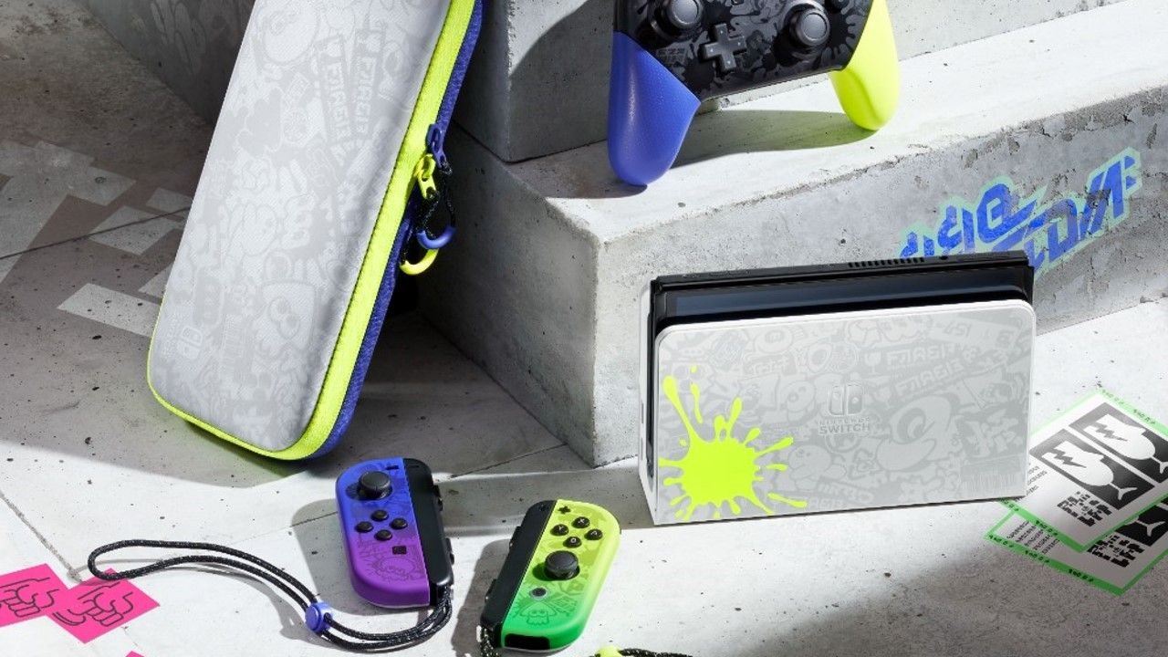 Nintendo anuncia la llegada de una Nintendo Switch OLED modelo Splatoon 3 para el 26 de agosto