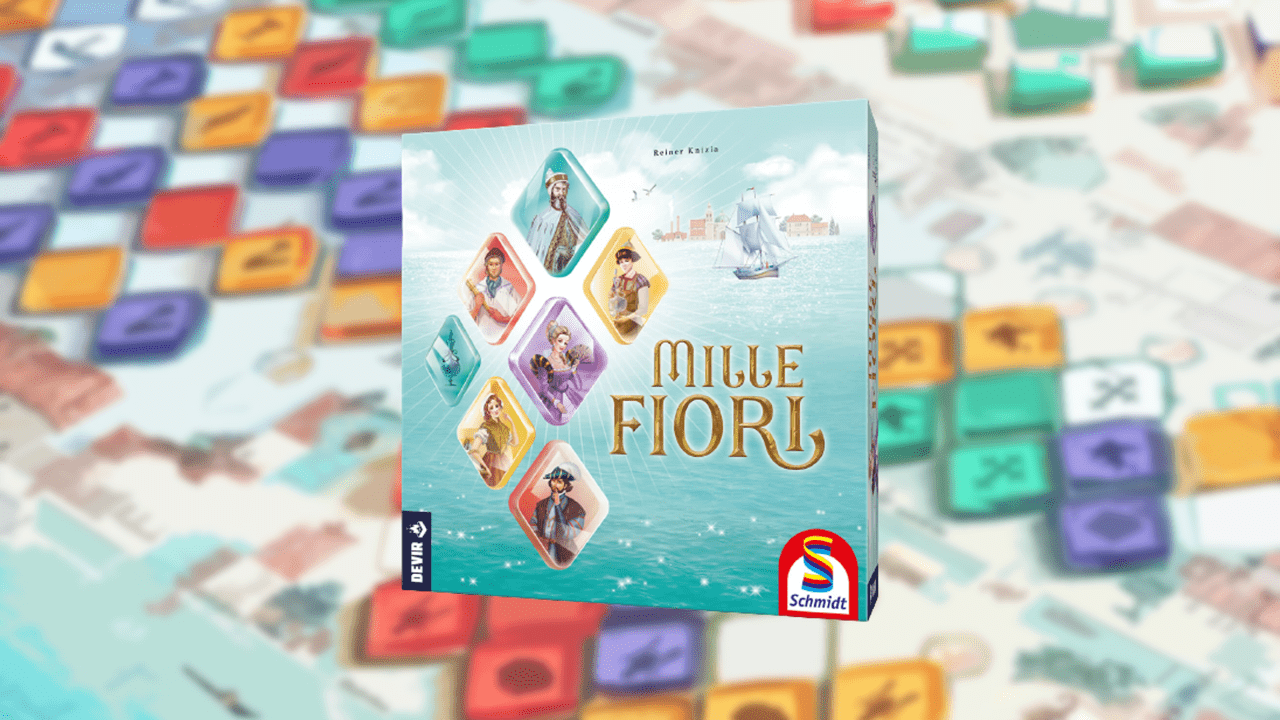 ‘Mille Fiori’, el arte de la fabricación de cristales venecianos de Reiner Knizia, llegará pronto al mercado gracias a Devir