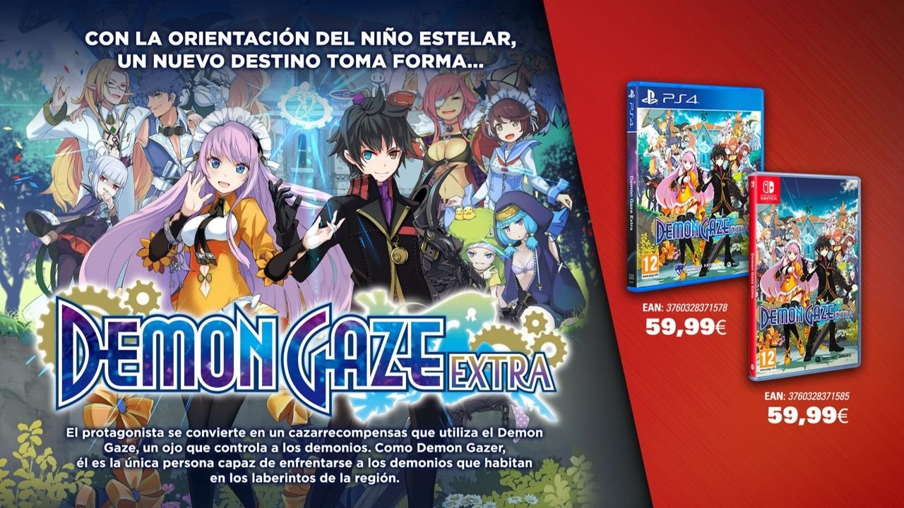 ‘Demon Gaze Extra’ llegará en formato físico para Switch y PlayStation 4 gracias a Selecta Play