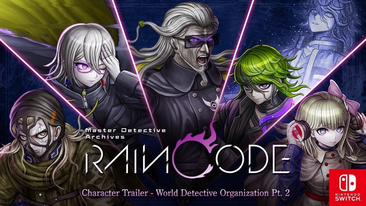 ‘Master Detective Archives: RAIN CODE’ se deja ver en un nuevo tráiler centrado en algunos de sus detectives