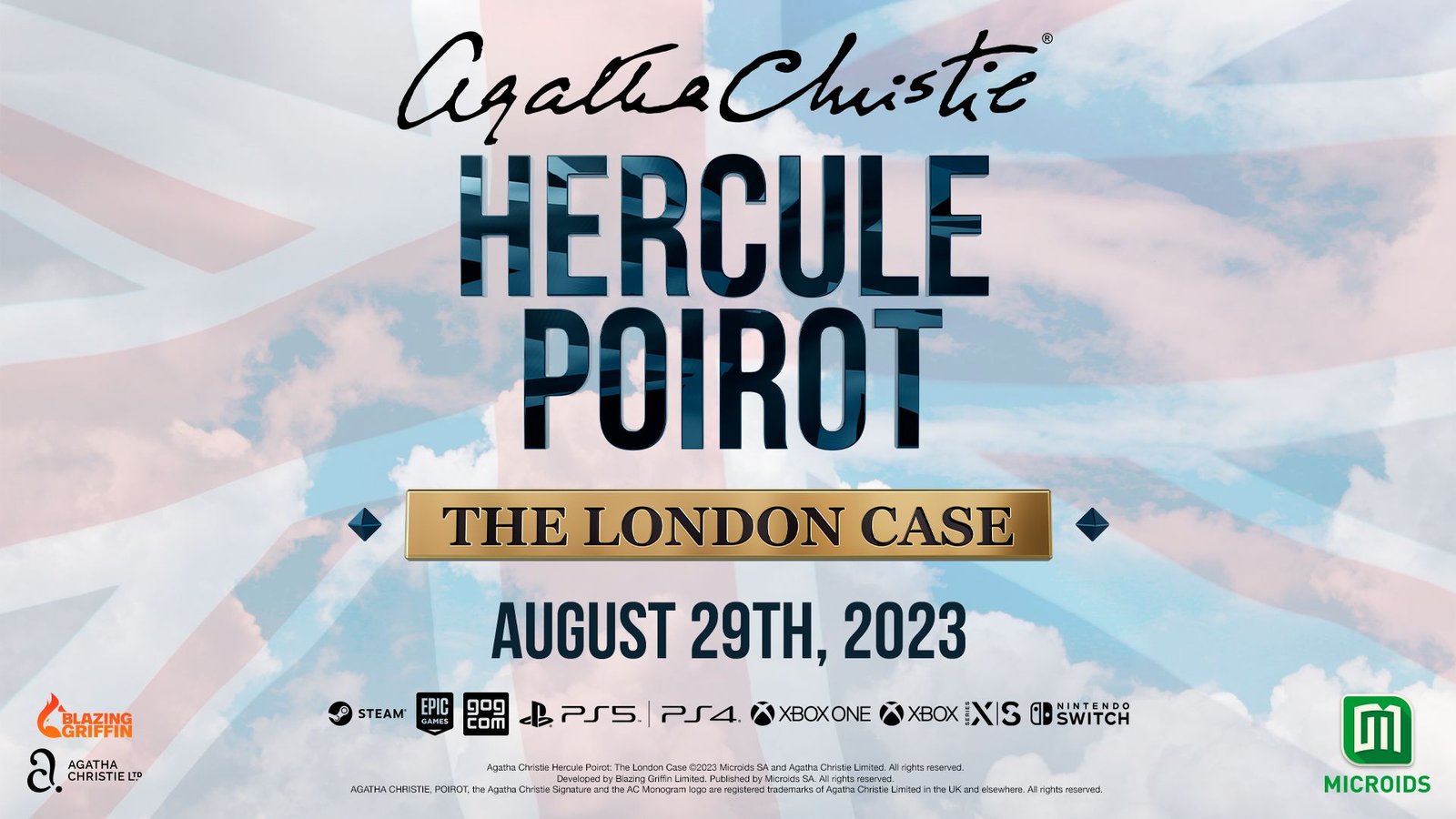 Hércules Poirot estará listo para entrar en acción a finales de agosto en ‘Agatha Christie – Hercule Poirot: The London Case’