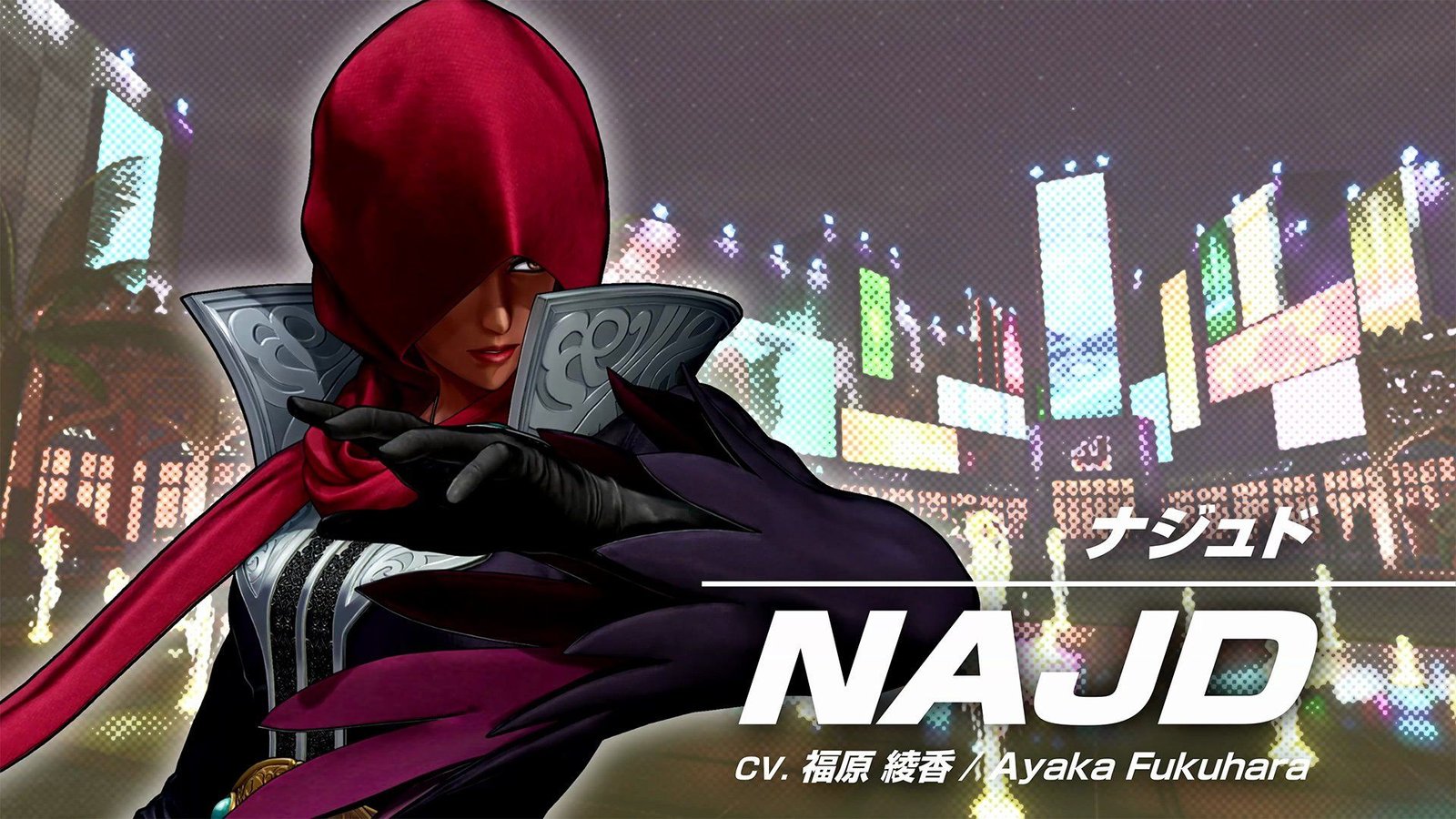 SNK presenta a Najd, el nuevo personaje de ‘The King of Fighters XV’ que llegará este verano