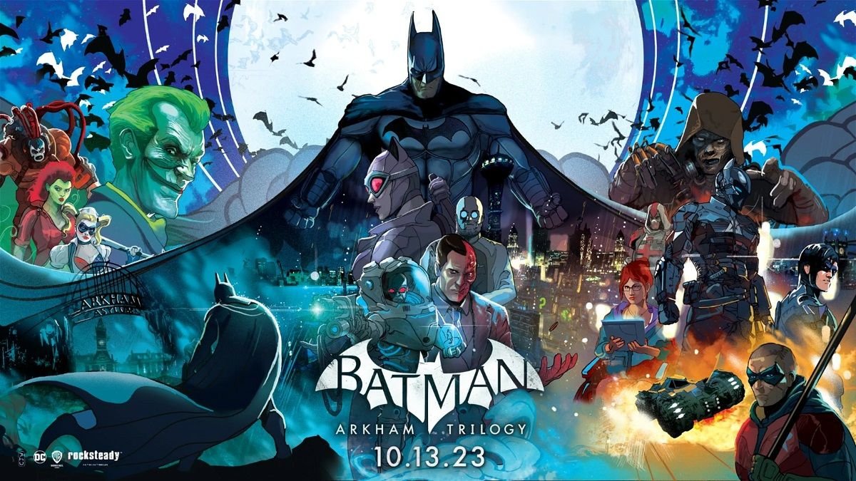 ‘Batman: Arkham Trilogy’ aterrizará en Nintendo Switch a mediados de octubre