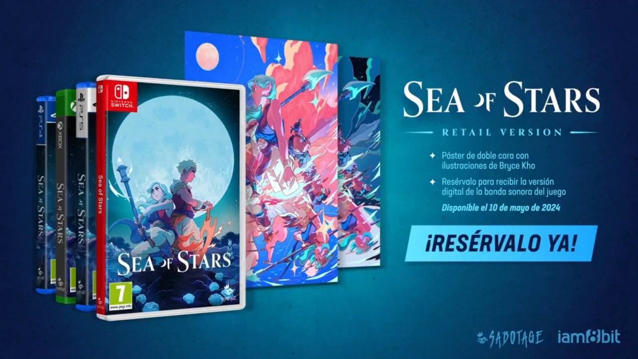 ¿Te consideras un coleccionista de videojuegos? No dejes escapar la edición física de ‘Sea of Stars’