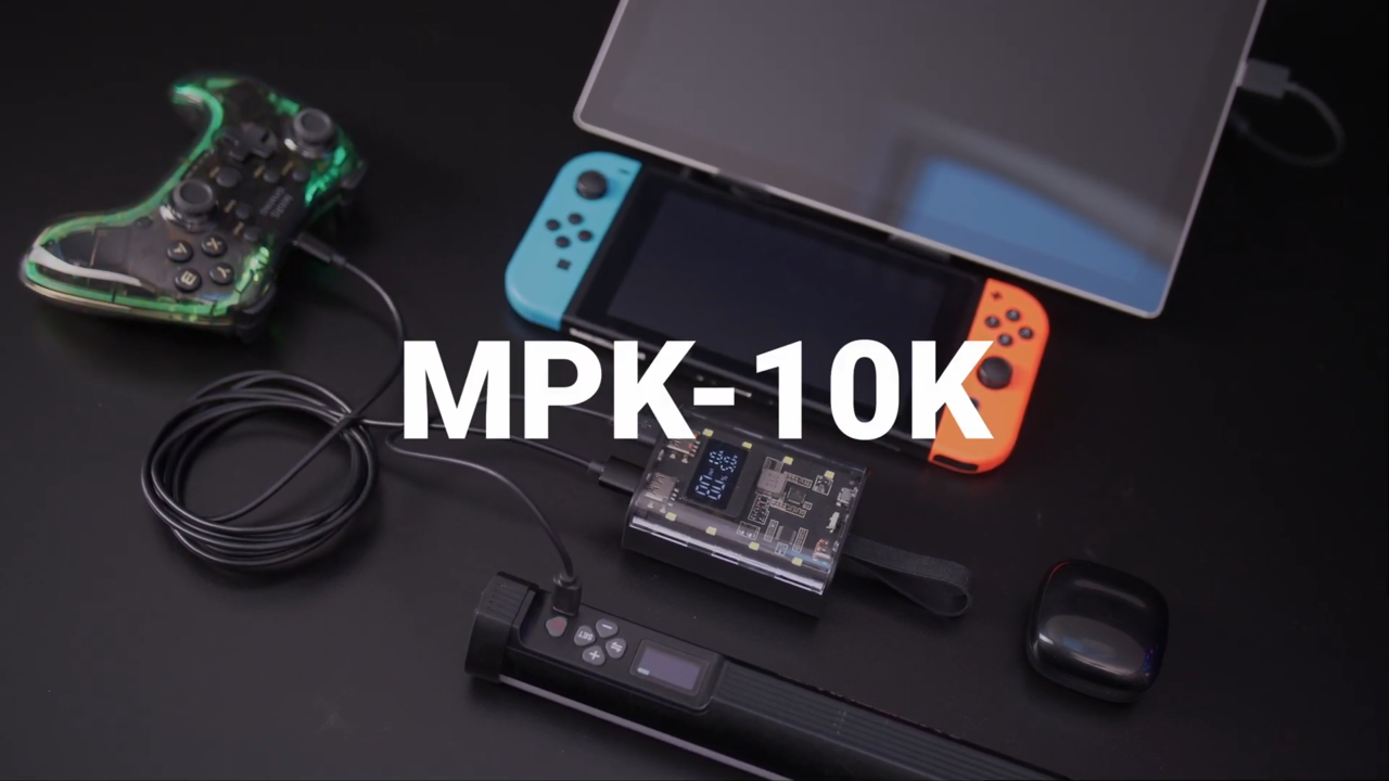 MPK-10K es la nueva batería externa de carga ultrarrápida de Mars Gaming