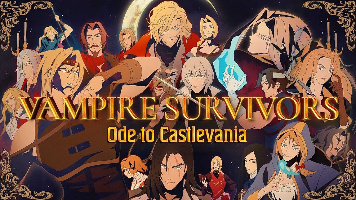 Anunciado Ode to Castlevania, el nuevo DLC de Vampire Survivors