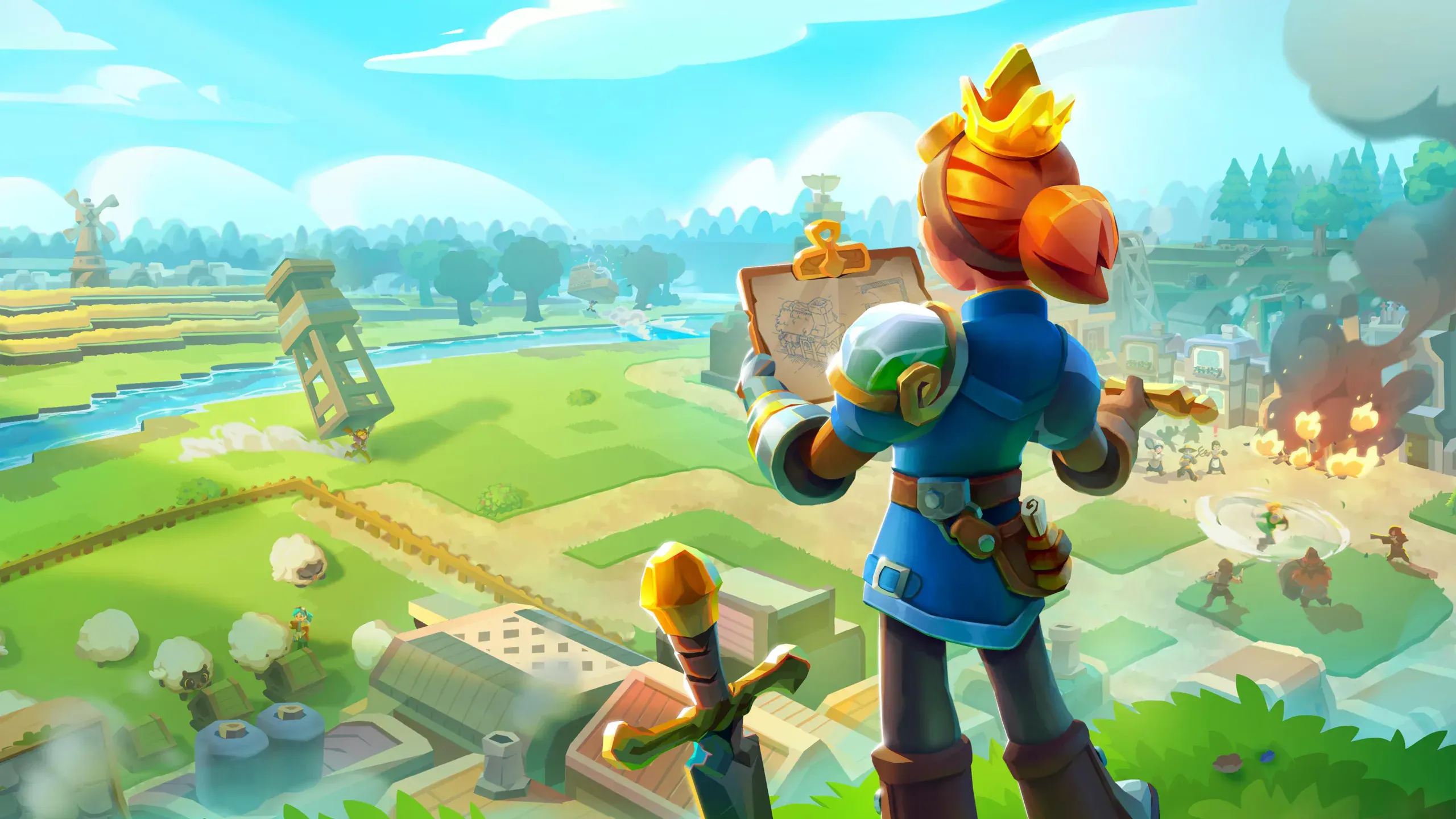 Overthrown, el juego de construir y gestionar tu propio reino, saldrá en acceso anticipado muy pronto