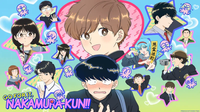 Ganbare! Nakamura-kun!! nos anuncia su elenco