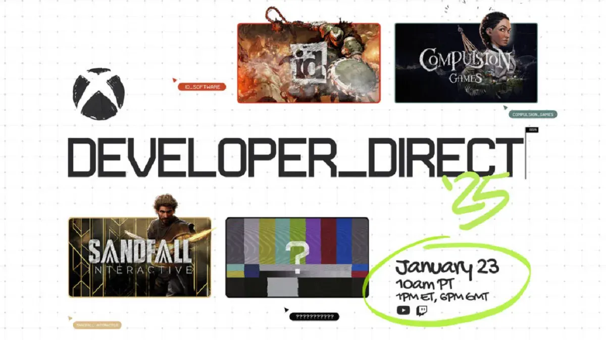 El Developer Direct ’25 de Xbox tendrá lugar el 23 de enero