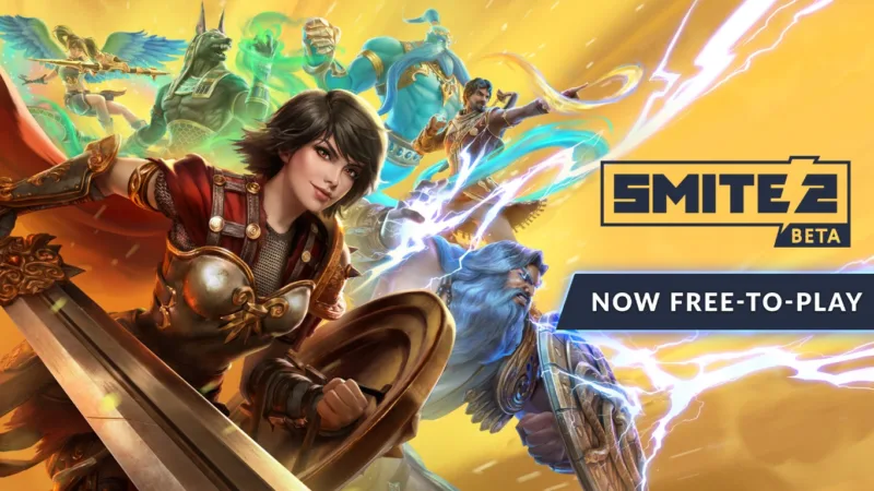 SMITE 2 se actualiza con nuevas deidades y se pasa al free to play