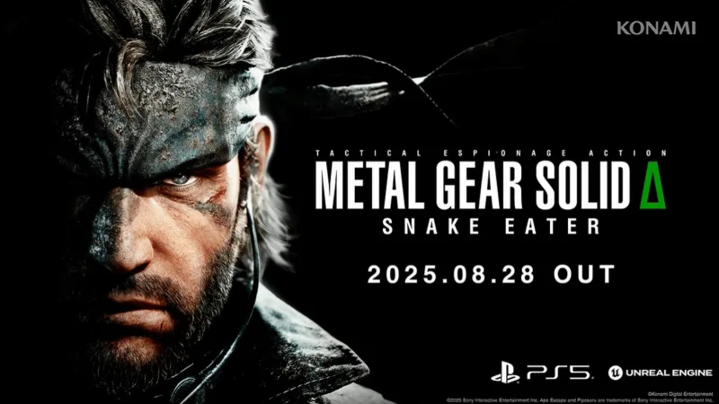 Metal Gear Solid Delta: Snake Eater llegará el 28 de agosto