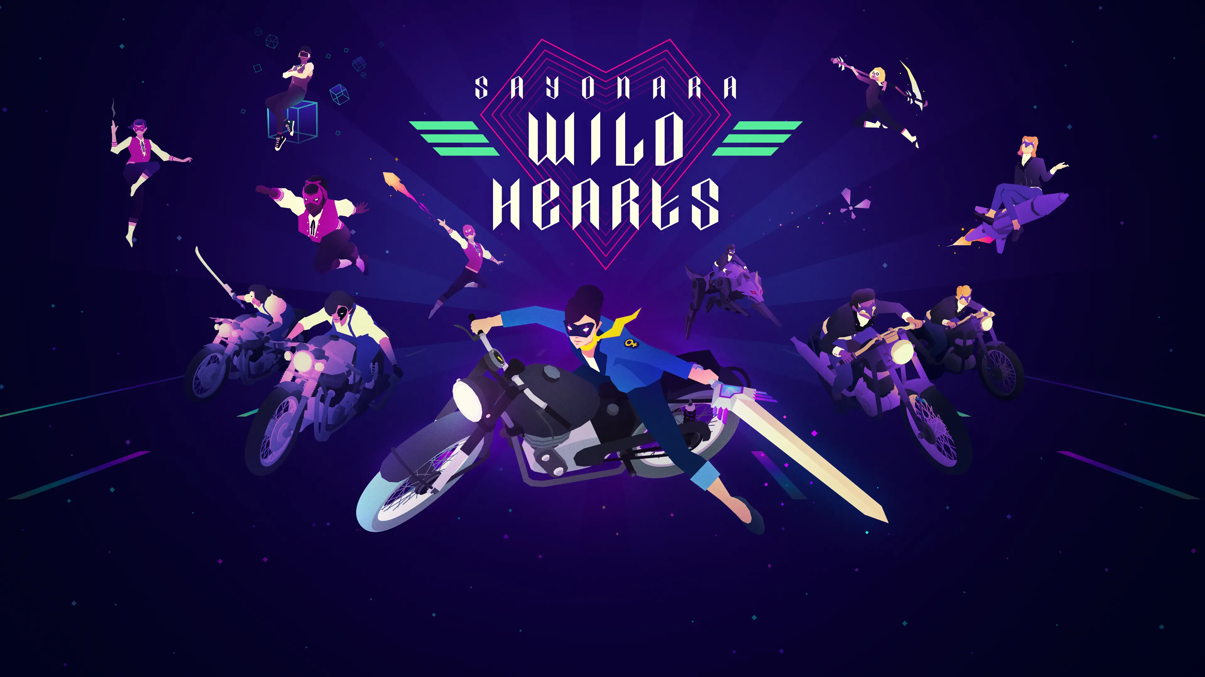Sayonara Wild Hearts ya está disponible en PlayStation 5