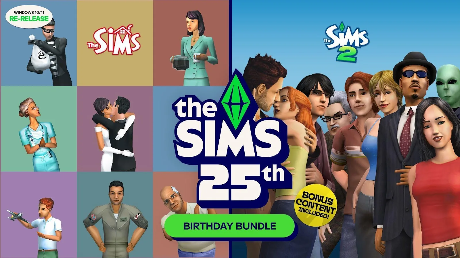 Los Sims Colección 25.º Aniversario trae de vuelta Los Sims y Los Sims 2