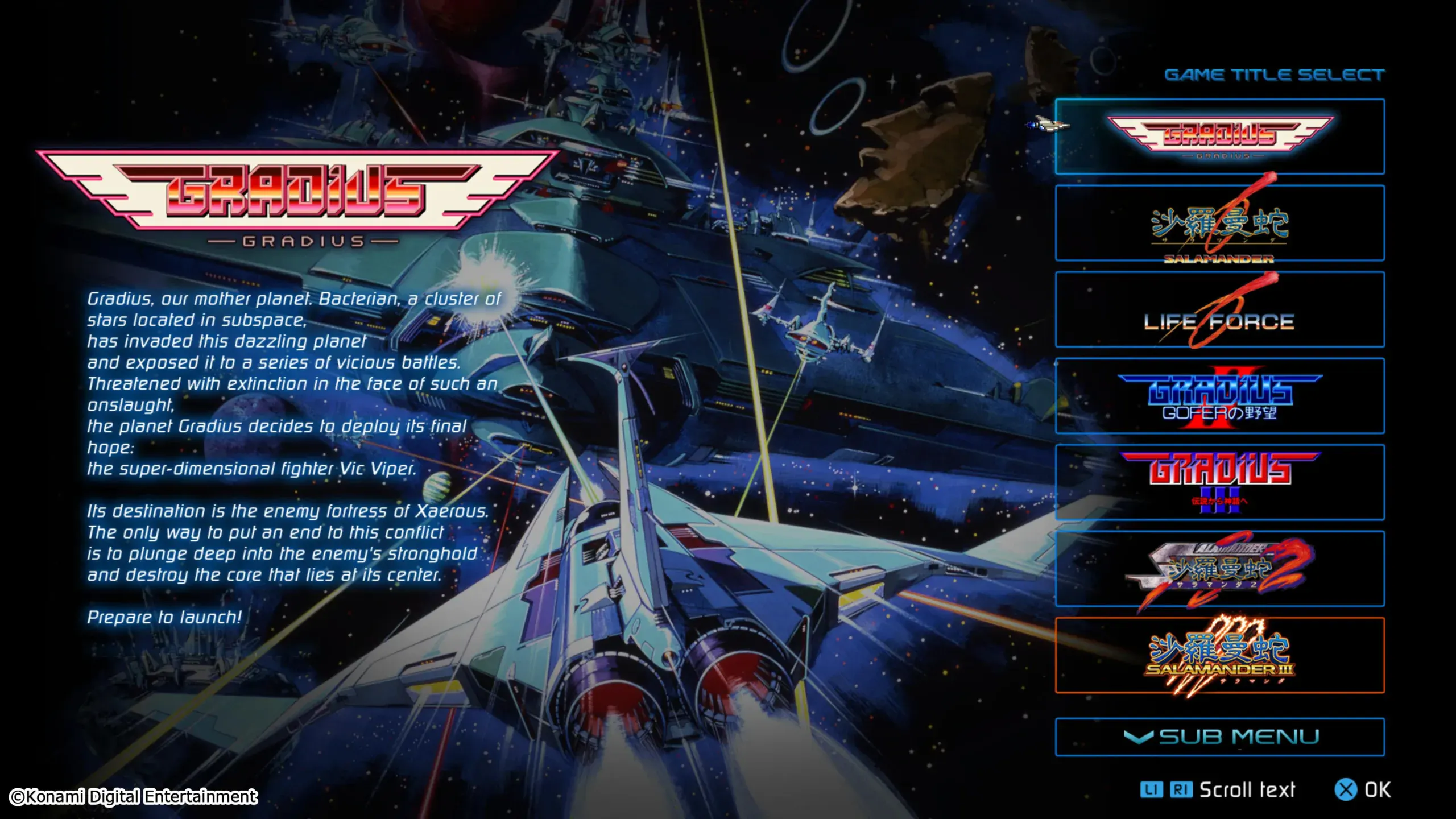 Gradius ORIGINS despega el 7 de agosto
