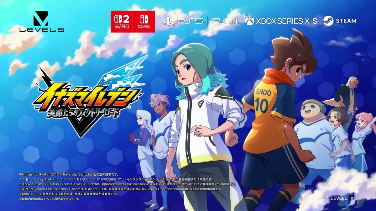 Inazuma Eleven: Victory Road publica un nuevo tráiler con su canción de cierre