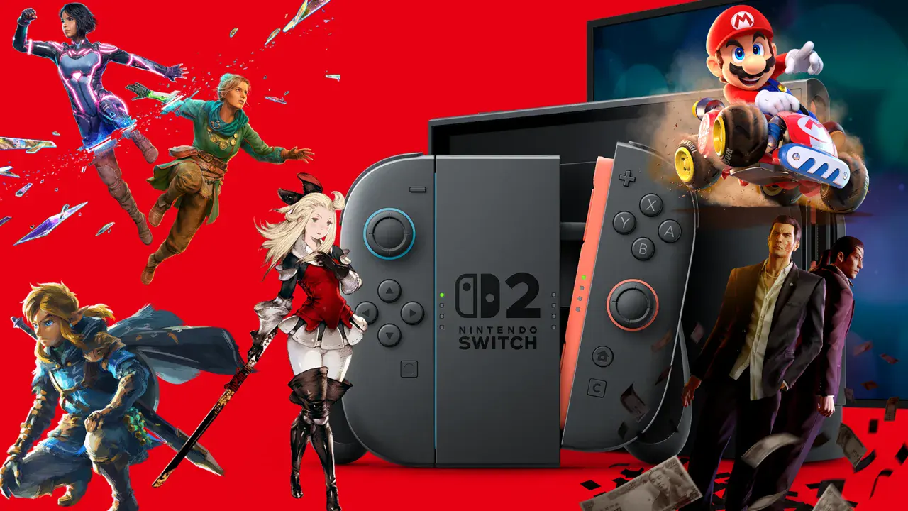 ¡Estos son los títulos de lanzamiento confirmados hasta el momento para Nintendo Switch 2!