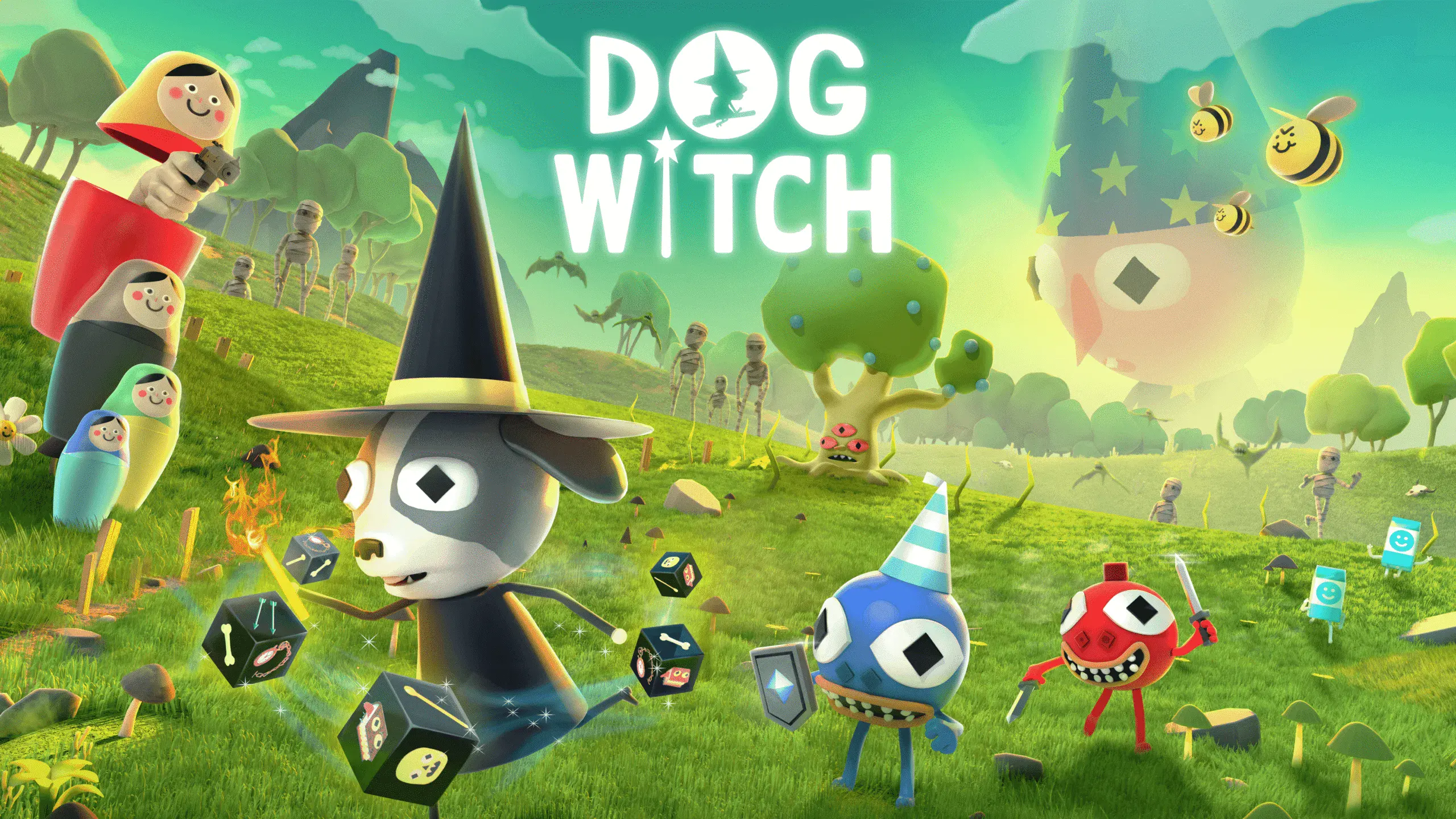 DOG WITCH, el roguelike más adorablemente caótico, llegará a Steam a finales de año
