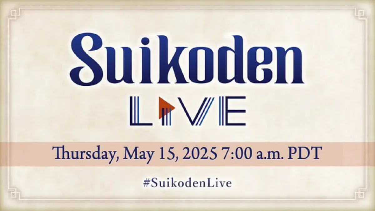 Suikoden prepara un evento en directo para el 15 de mayo