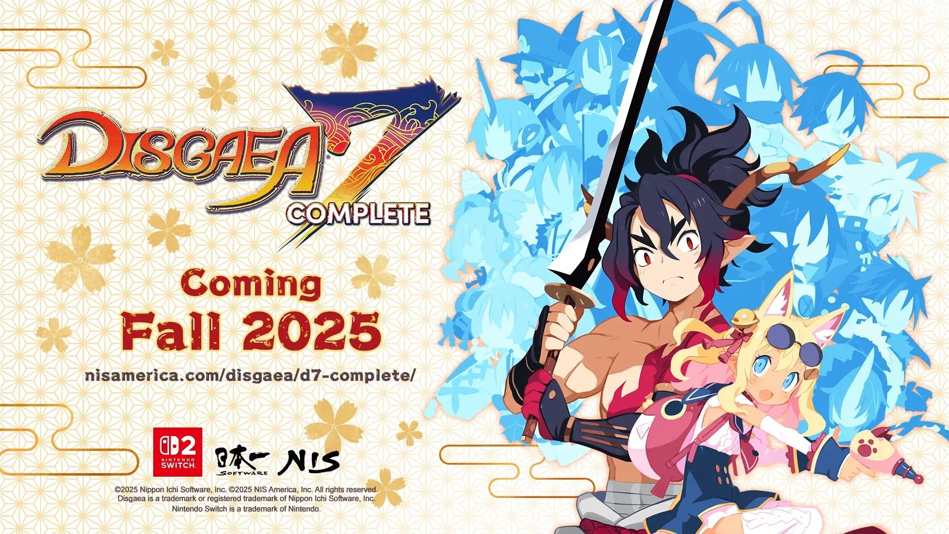 Disgaea 7 Complete llegará en exclusiva a Nintendo Switch 2 este otoño