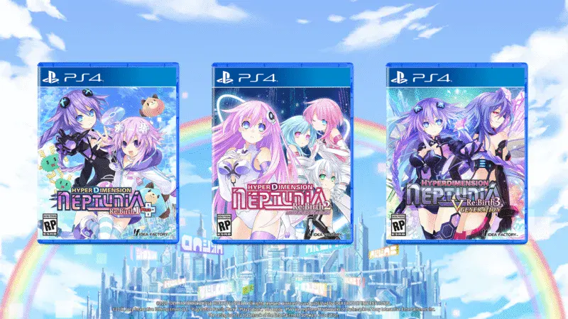 La trilogía Hyperdimension Neptunia Re;Birth llegará a PS4 en otoño de 2025