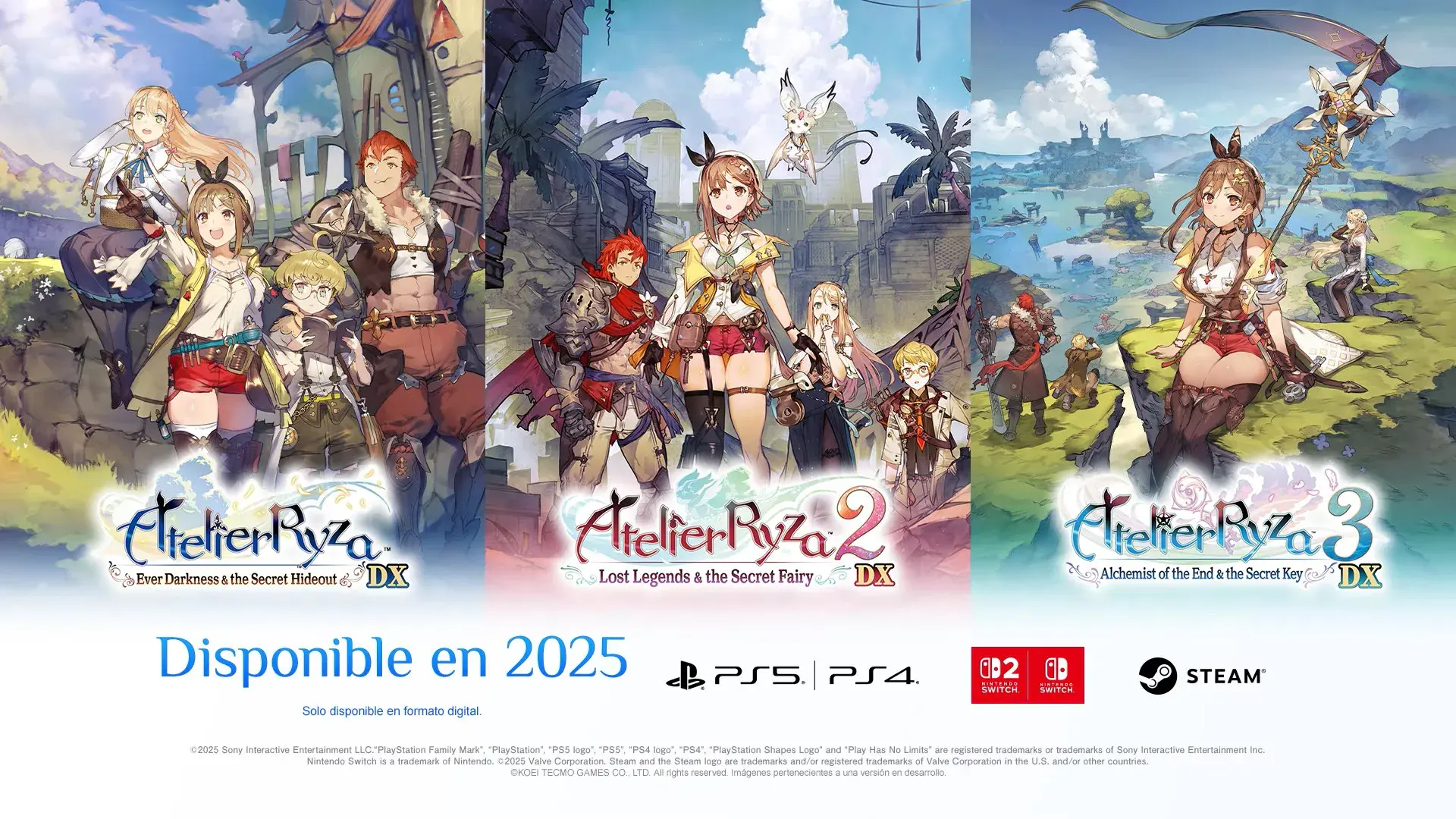 Atelier Ryza: Secret Trilogy Deluxe Pack anunciado para múltiples plataformas