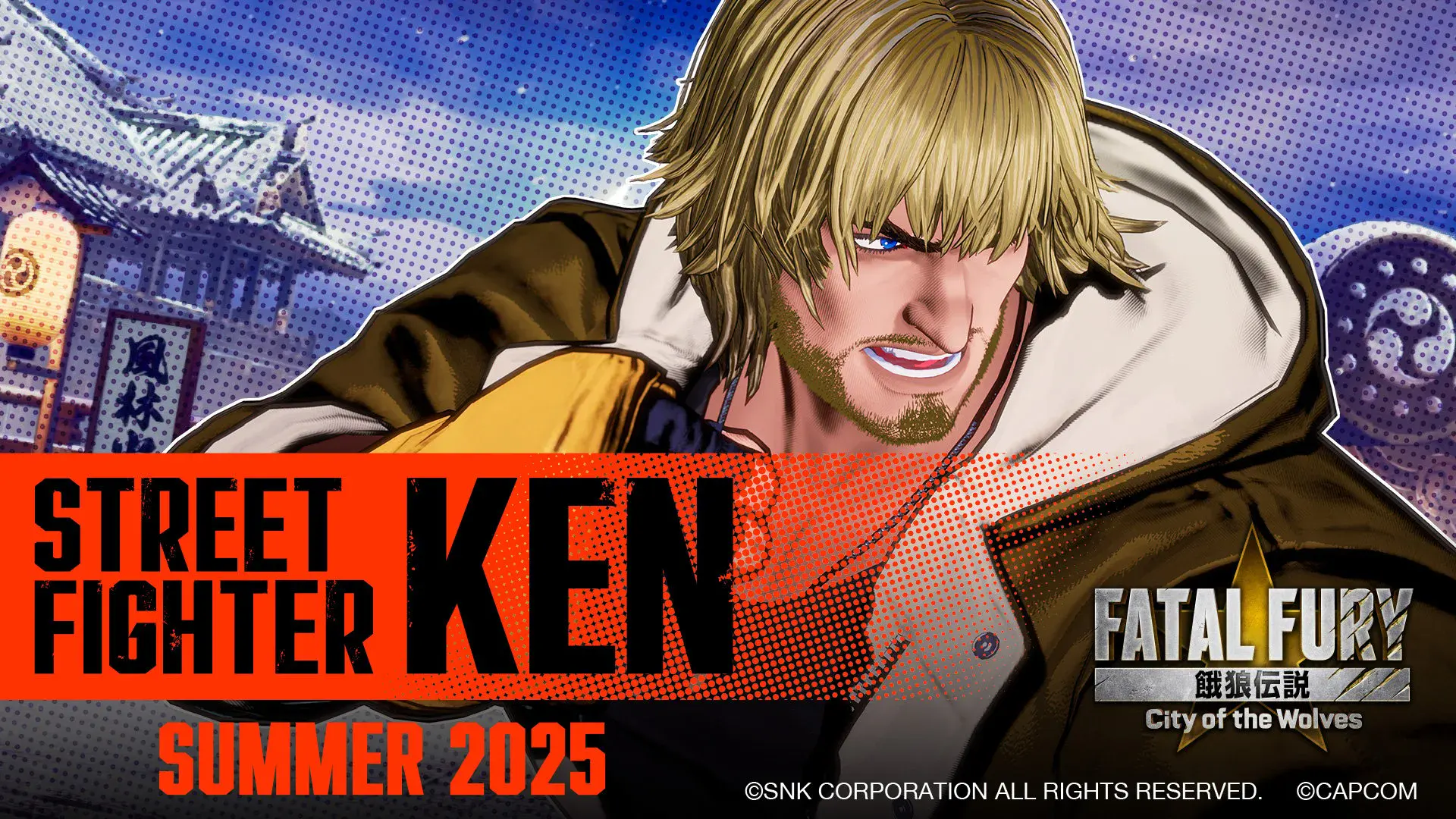 Fatal Fury: City of the Wolves comparte el vídeo debut de Ken, su próximo DLC