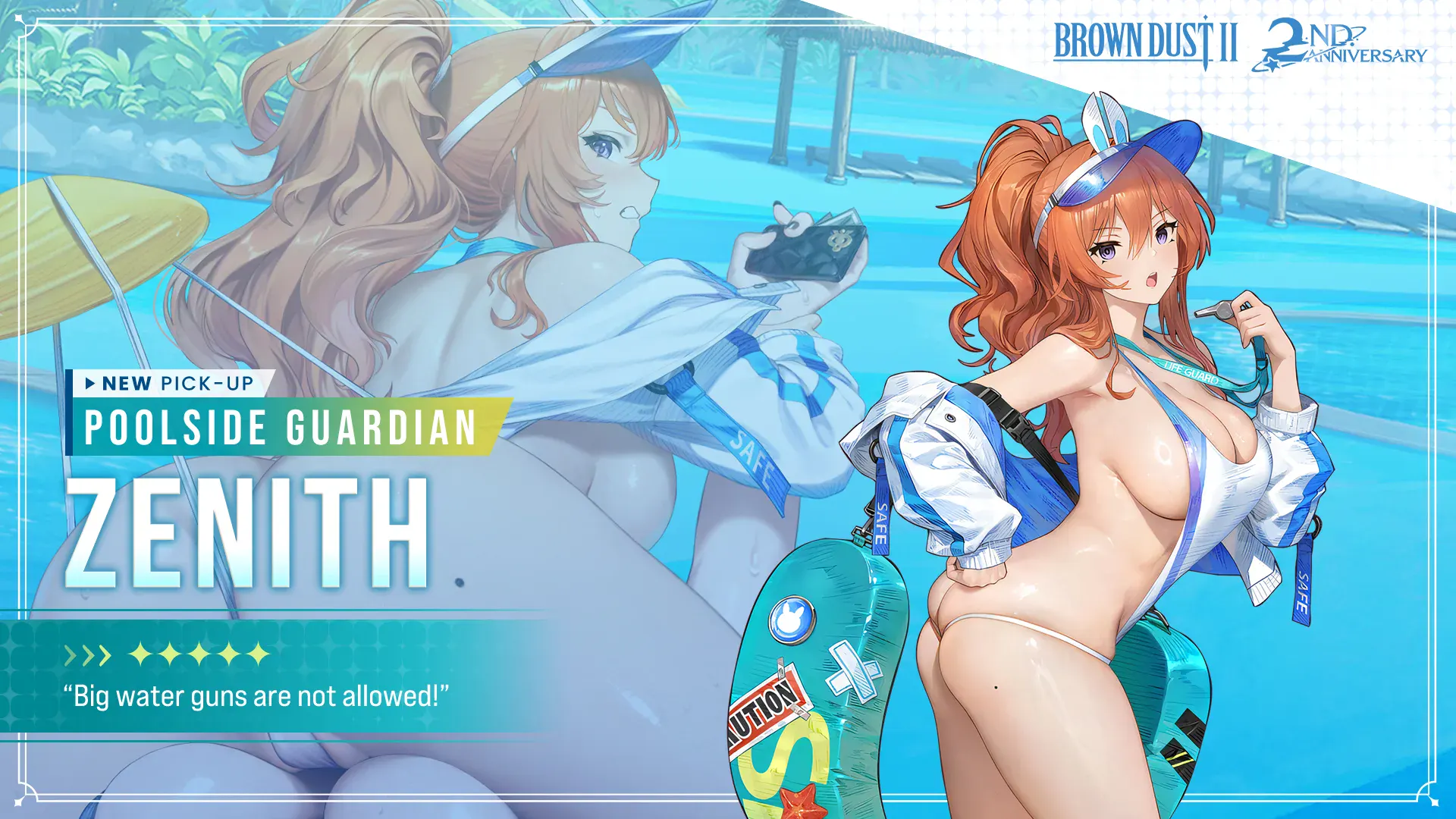 BrownDust 2 da la bienvenida a Zenith con su traje más veraniego