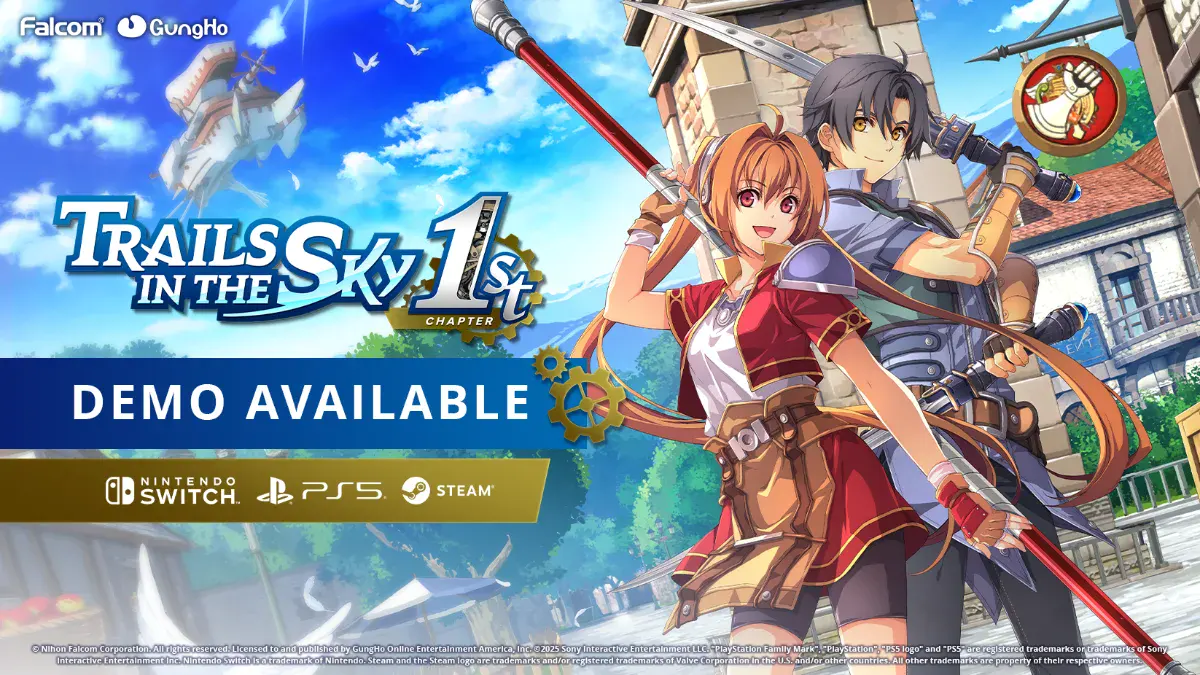Trails in the Sky 1st Chapter: demo ya disponible en PS5 y Steam, versión de Switch 2 confirmada