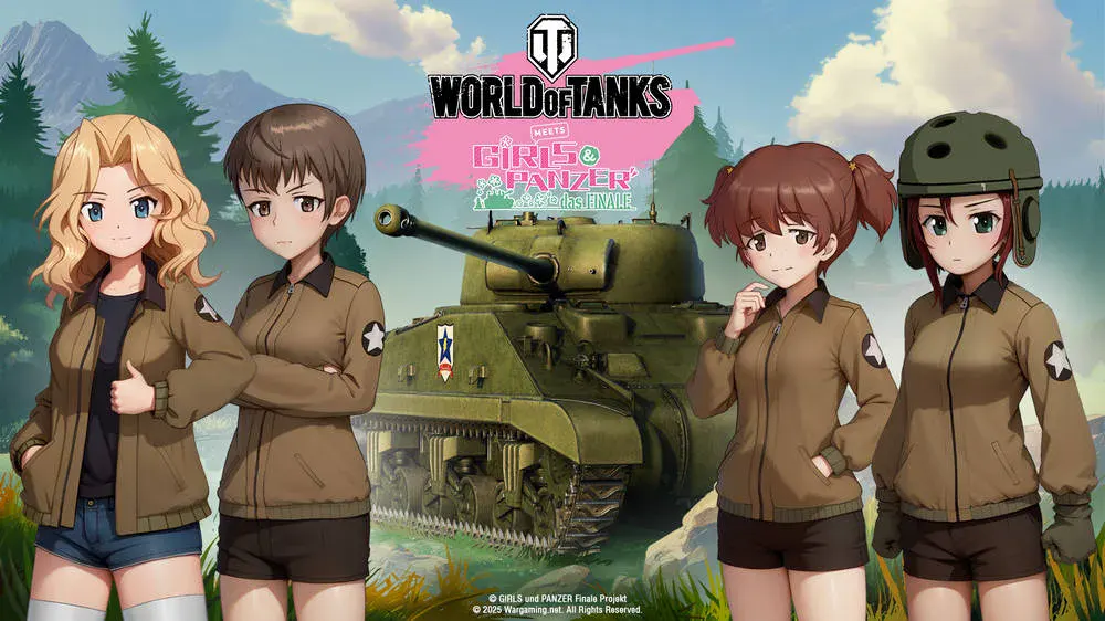 Girls und Panzer regresa a World of Tanks con Saunders University High School y recompensas por tiempo limitado