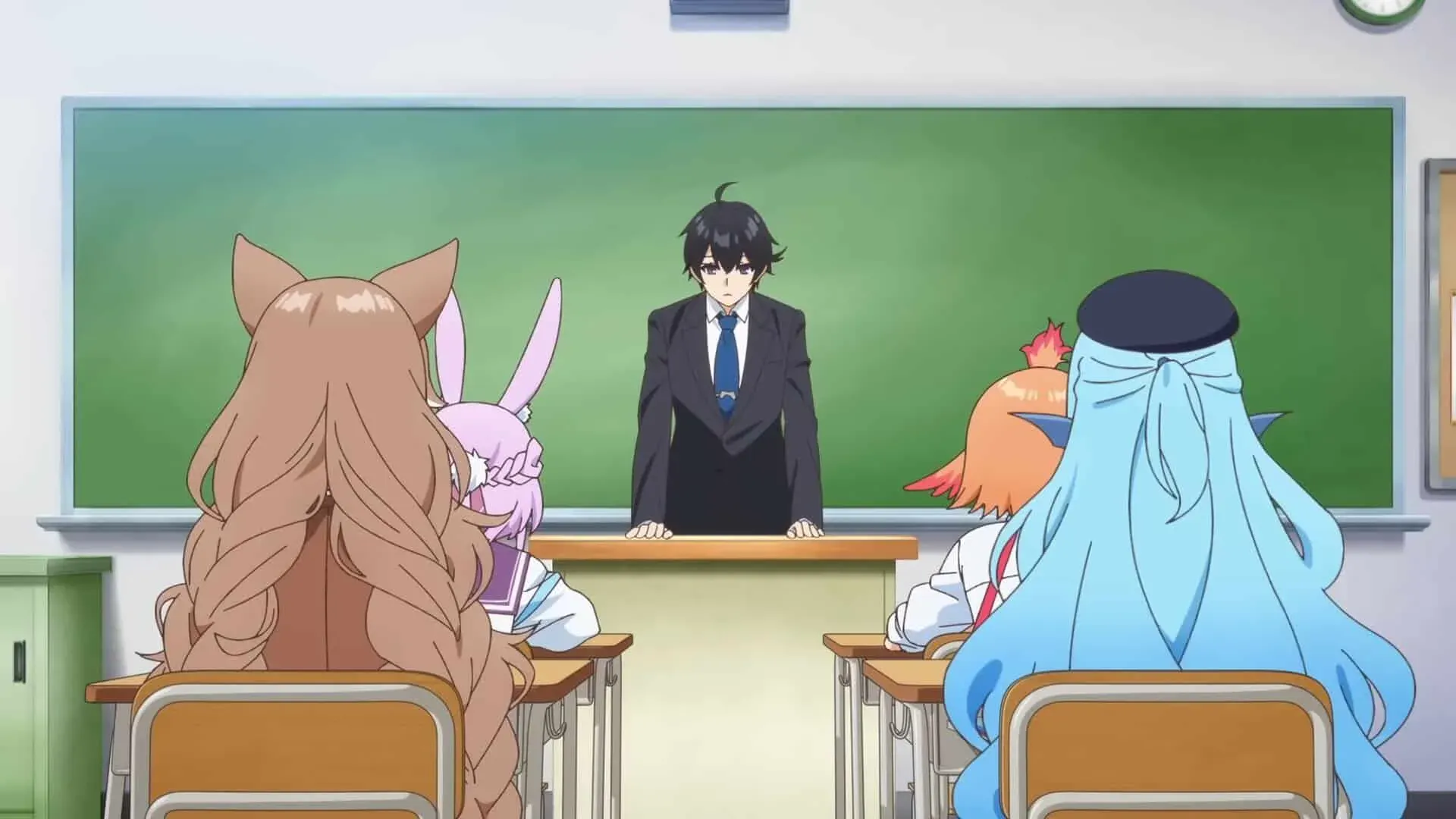 Conocemos al elenco de Jingai Kyōshitsu no Ningen-girai Kyōshi