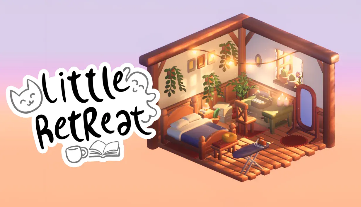 Little Retreat: un juego cooperativo de productividad y diseño de interiores