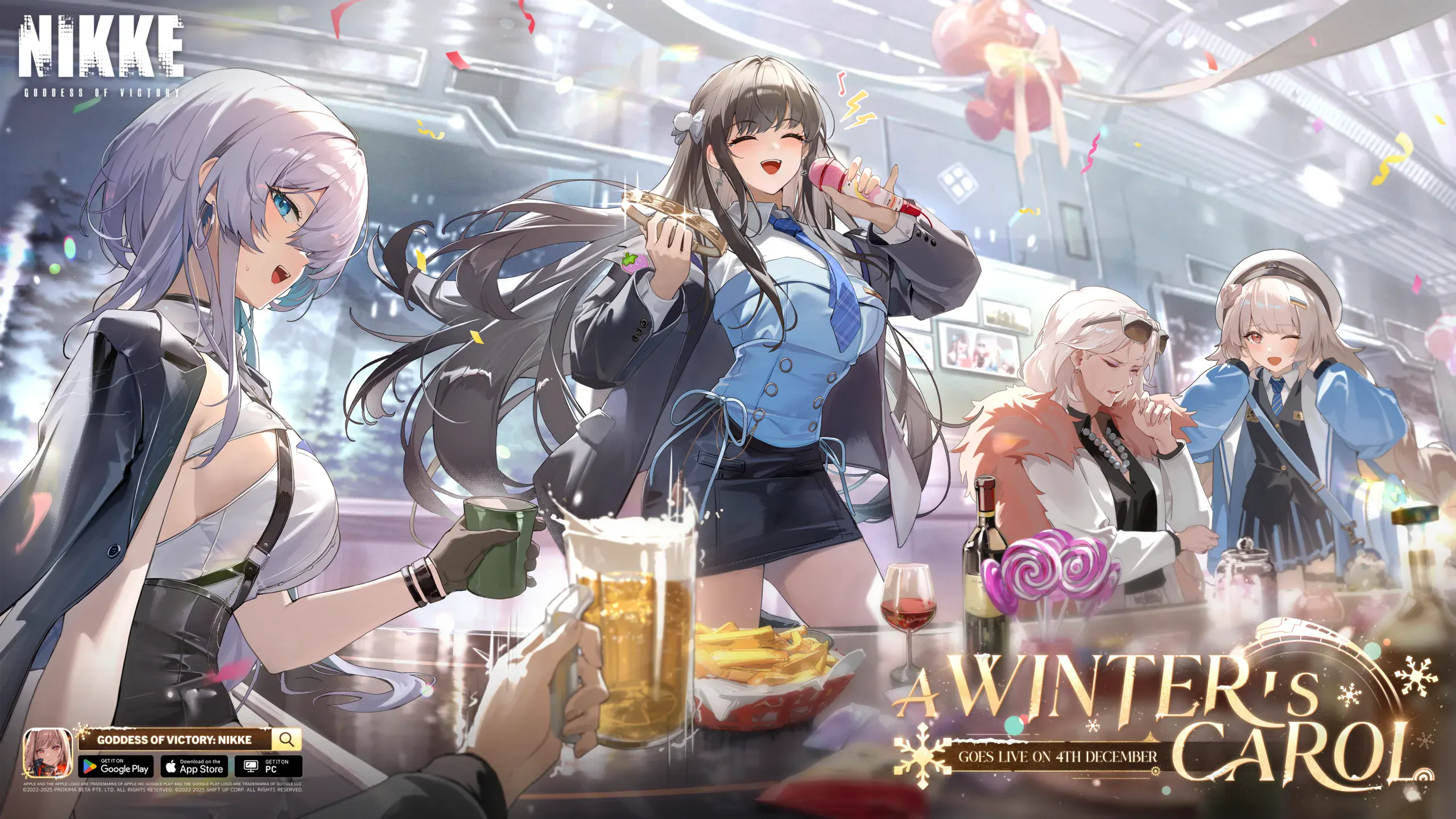 GODDESS OF VICTORY: NIKKE lanza su Actualización de Invierno con nuevas skins, historia y minijuego