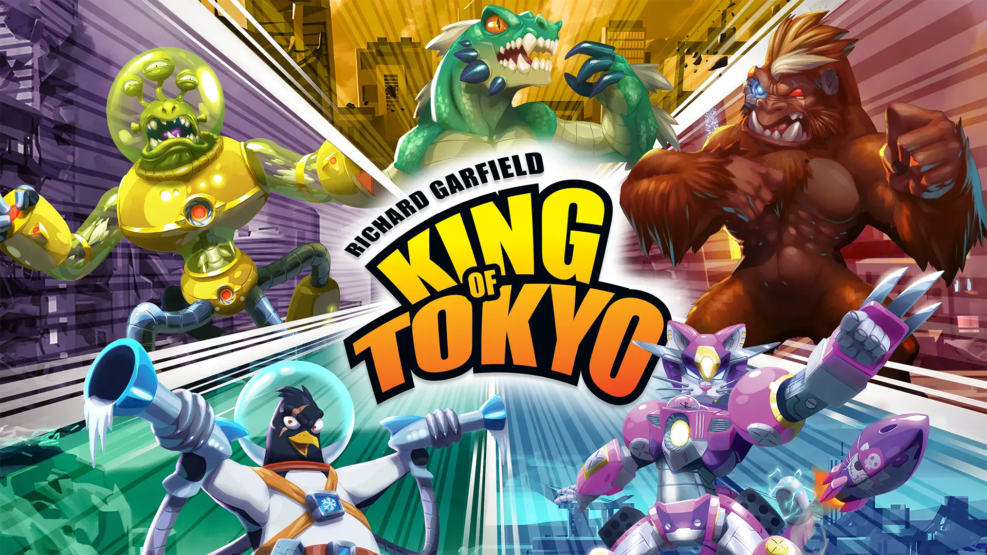 King of Tokyo llegará a consolas y PC en primavera de 2026