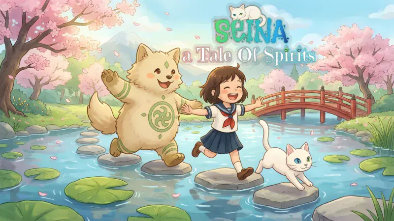 Seina: A Tale of Spirits anuncia su mágico viaje pintado a mano para 2026