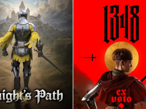 La batalla cultural «medieval» dispara la popularidad de Knight’s Path y 1348 Ex Voto