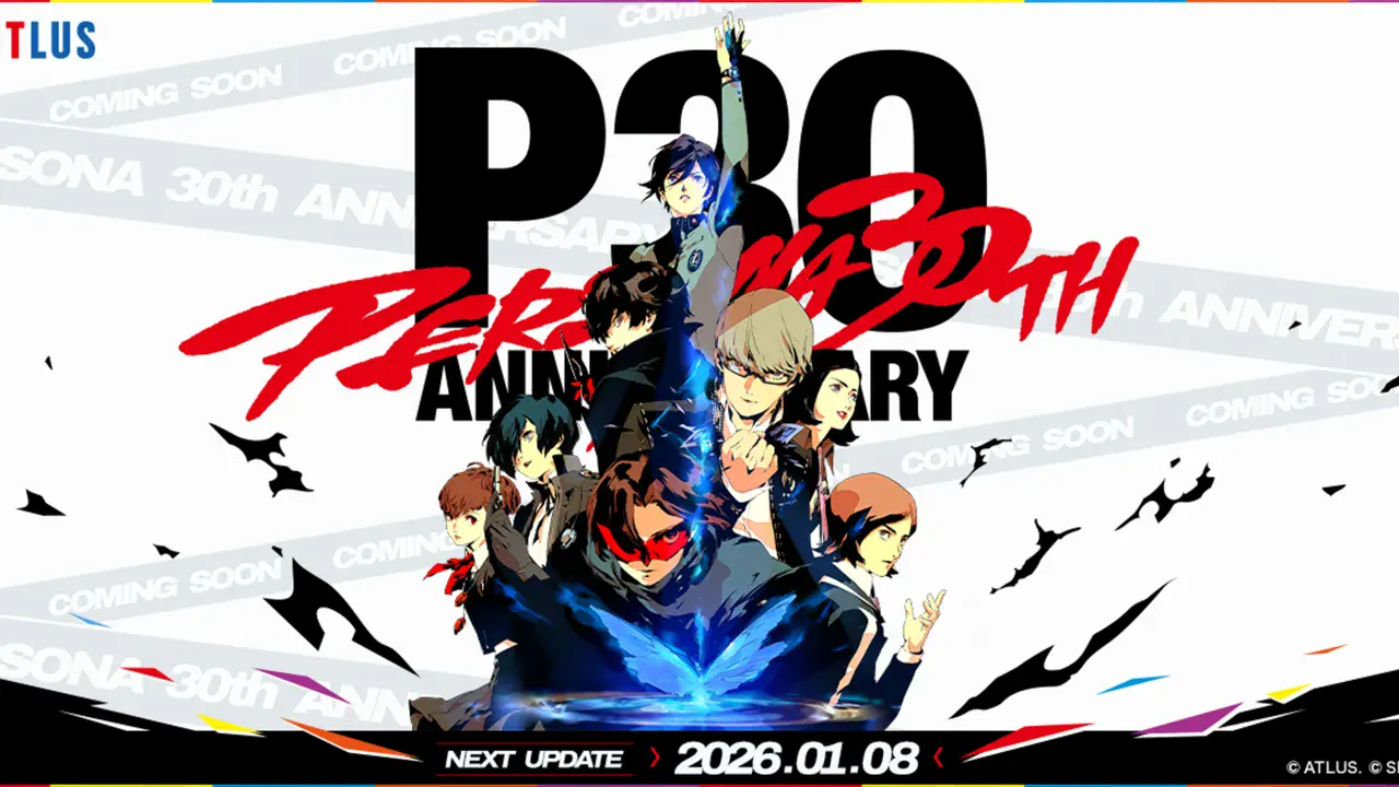Atlus inaugura la web del 30º aniversario de Persona con arte de Shigenori Soejima