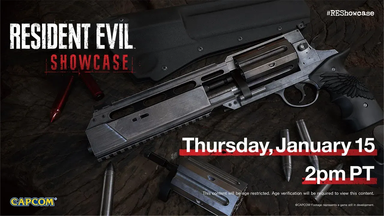Resident Evil Showcase confirmado para el 15 de enero