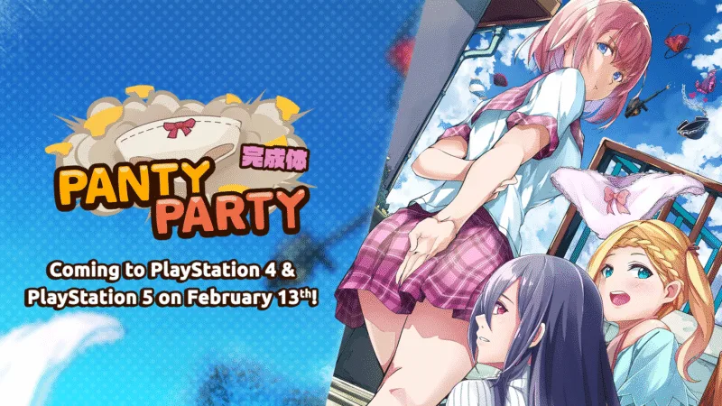 Panty Party Perfect llega a PlayStation el 13 de febrero con combates multijugador y resolución 4K