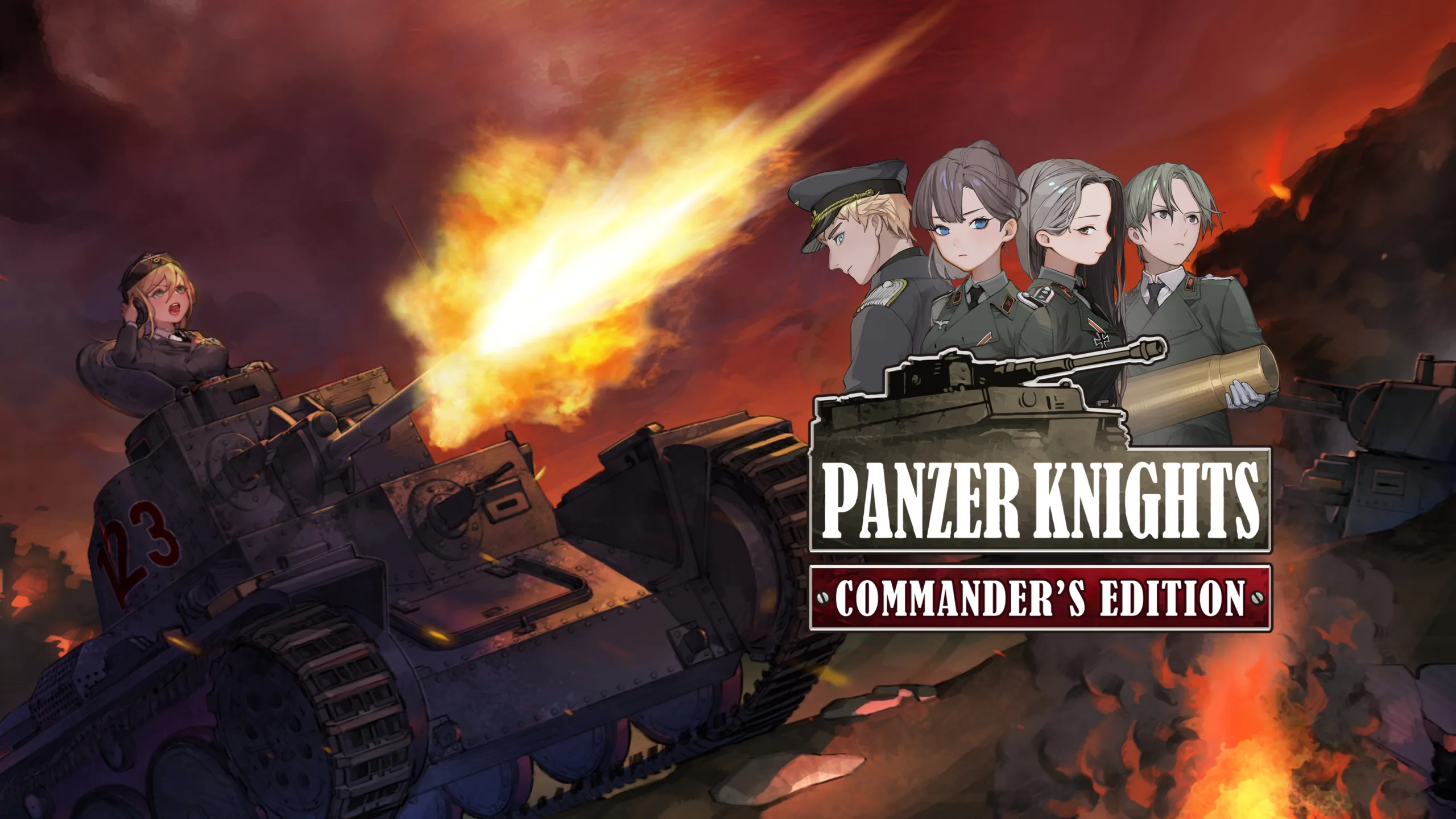 Panzer Knights: Commander’s Edition llevará sus batallas de tanques estilo anime a PS5 y Xbox Series X|S en 2026
