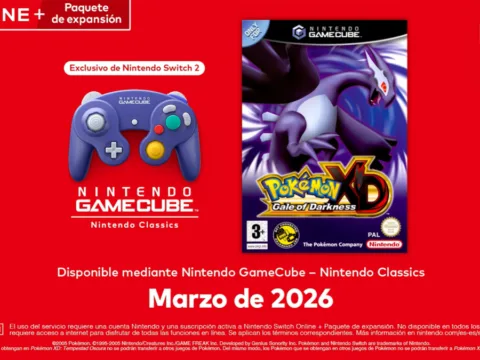 Pokémon XD: Tempestad Oscura llegará en marzo a Nintendo Switch 2 a través de la aplicación de Nintendo Classics