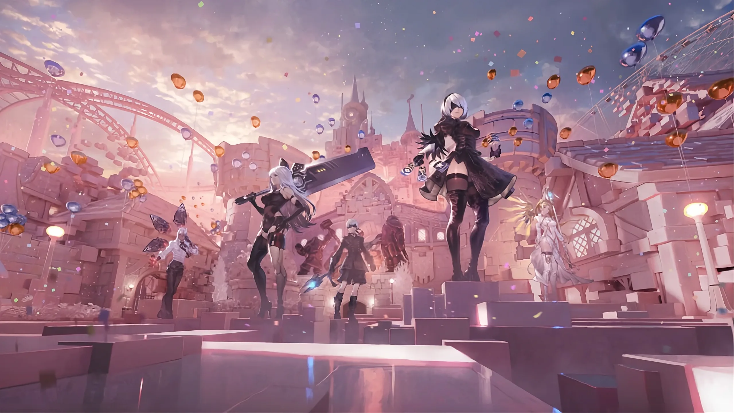 La colaboración Overwatch x Proyecto YoRHa ya se encuentra disponible