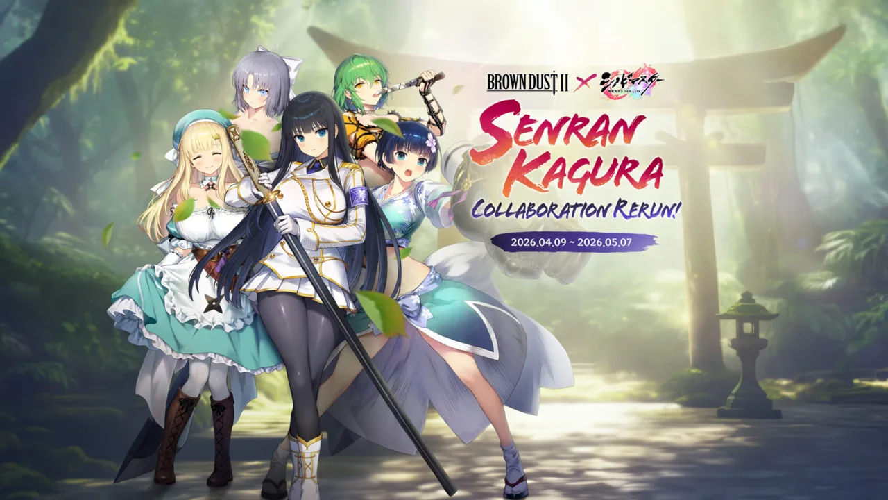Vuelve la colaboración entre BrownDust2 y Senran Kagura con Ikaruga como nuevo personaje