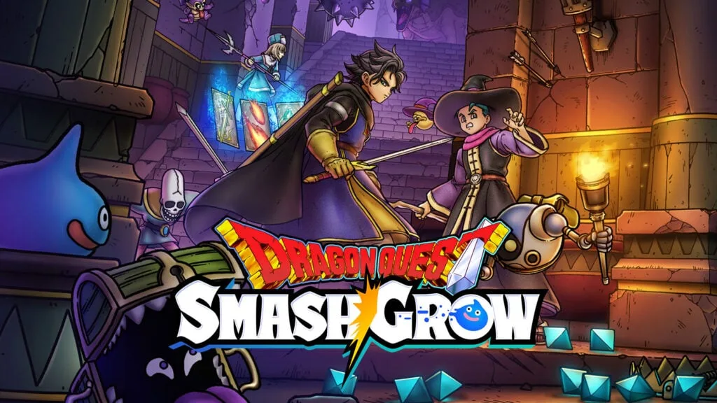 Dragon Quest Smash/Grow estrena su roguelite móvil con apertura animada de Kamikaze Douga el 20 de abril