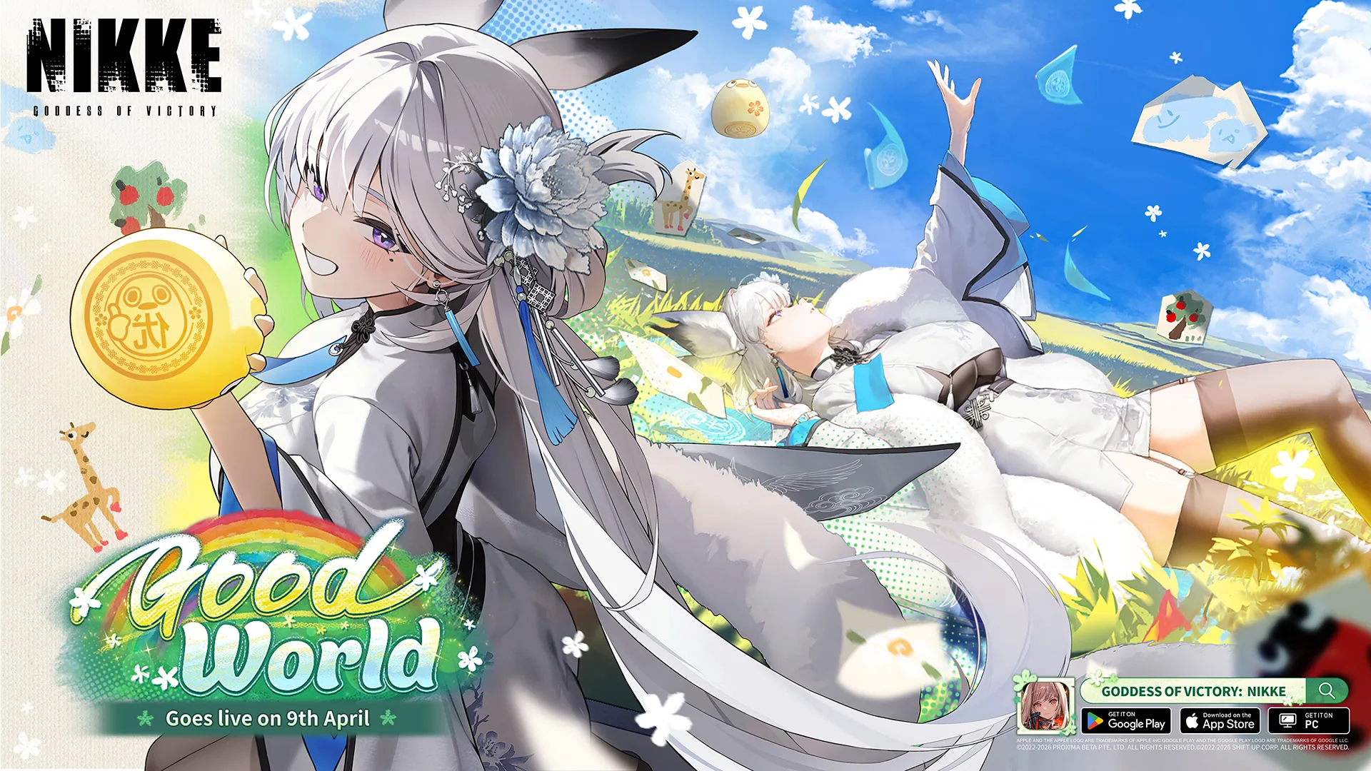 NIKKE se prepara para la actualización del 9 de abril con Snow Crane, nuevos eventos y reruns de atuendos