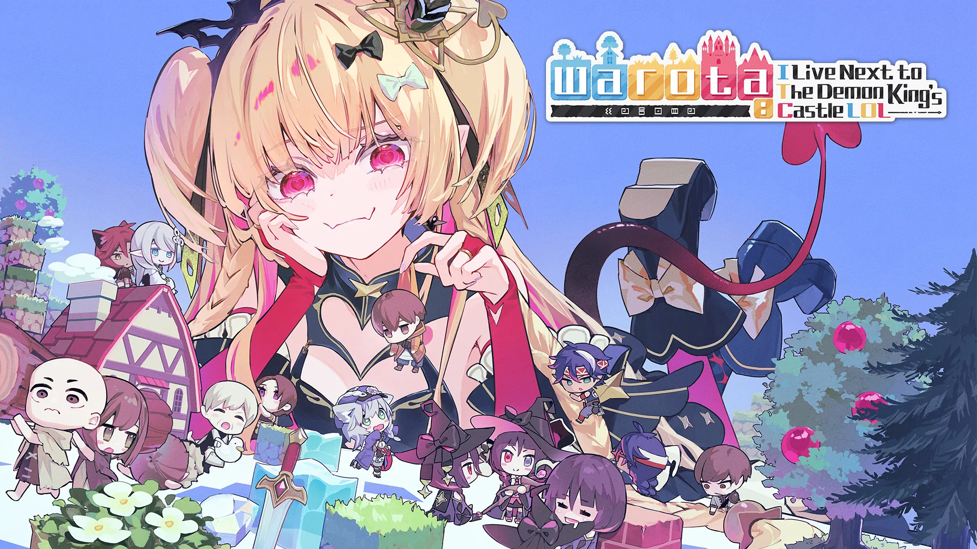 Warota: I Live Next to The Demon King’s Castle LOL se estrenará en PC en el cuarto trimestre de 2026