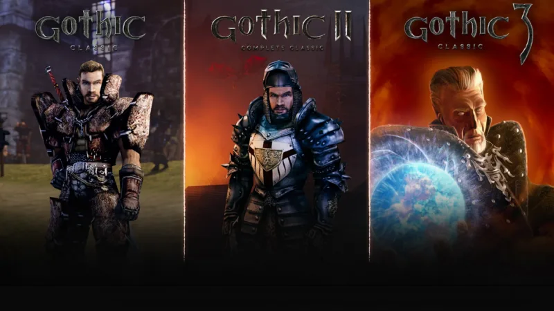 La trilogía original de Gothic llega a PS5 y Xbox Series por primera vez con fechas confirmadas