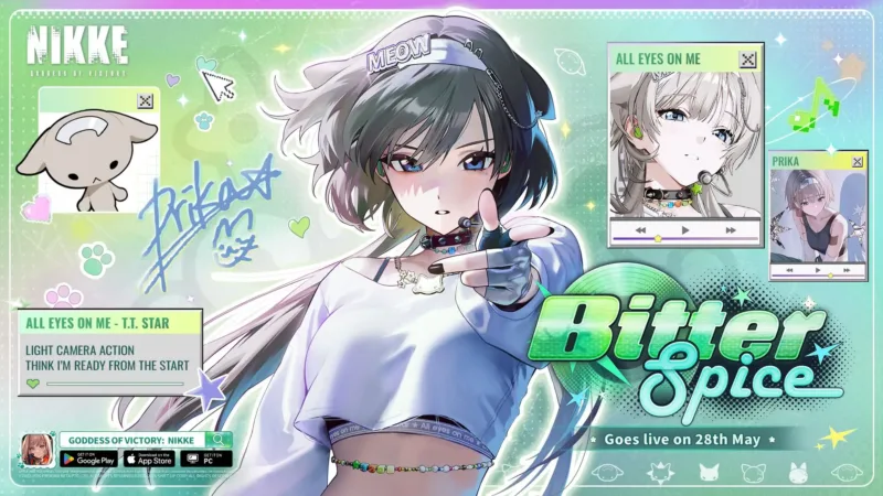 GODDESS OF VICTORY: NIKKE anuncia la actualización del 28 de mayo con la nueva Nikke Prika y el evento de historia «BITTER SPICE»